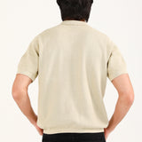 RELAXED FIT KNITTED POLO