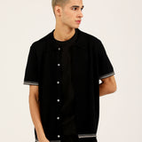BUTTON DOWN KNITTED POLO