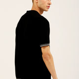 BUTTON DOWN KNITTED POLO