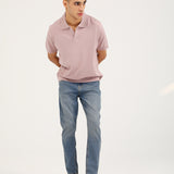 JOHNNY COLLAR KNITTED POLO