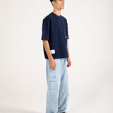 BOXY FIT TEXTURED TEE