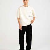 BOXY FIT TEXTURED TEE