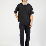 BOXY FIT TEXTURED TEE