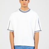 BOXY FIT TEXTURED TEE