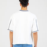 BOXY FIT TEXTURED TEE