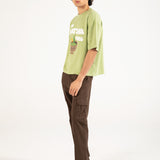 BOXY FIT MATCHA TEE