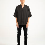 BAGGY FIT TEXTURED SHIRT