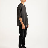 BAGGY FIT TEXTURED SHIRT