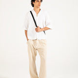 BAGGY FIT TEXTURED SHIRT