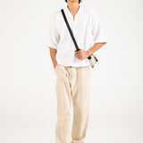 BAGGY FIT TEXTURED SHIRT