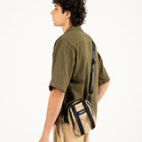 BAGGY FIT TEXTURED RESORT COLLAR SHIRT
