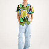 RESORT COLLAR PRINTED SHIRT
