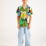 RESORT COLLAR PRINTED SHIRT
