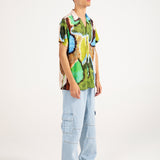 RESORT COLLAR PRINTED SHIRT