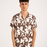 RESORT COLLAR PRINTED SHIRT