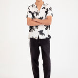 BUTTON DOWN TEXTURED SHIRT