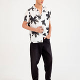 BUTTON DOWN TEXTURED SHIRT