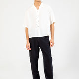 BOXY FIT RESORT COLLAR SHIRT