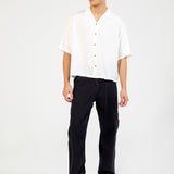 BOXY FIT RESORT COLLAR SHIRT