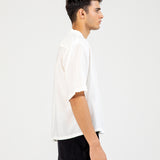 BOXY FIT RESORT COLLAR SHIRT