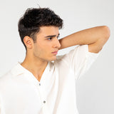 BOXY FIT RESORT COLLAR SHIRT