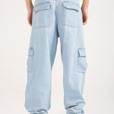 BAGGY FIT CARGO DENIM