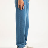 ORIGINAL STRAIGHT FIT JOGGER WAIST DENIM