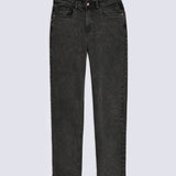 SLIM RELAXED FIT ACID WASH DENIM