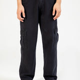 BAGGY FIT CARGO DENIM