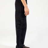 BAGGY FIT CARGO DENIM