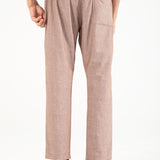 BAGGY FIT LINEN TROUSER