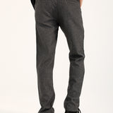 SLIM RELAXED FIT TEXTURED TROUSER