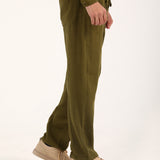 BAGGY FIT DOBBY TROUSER