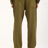 BAGGY FIT DOBBY TROUSER