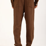 BAGGY FIT DOBBY TROUSER