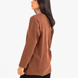 HOJICHA PRINTED OVERSIZE TEE
