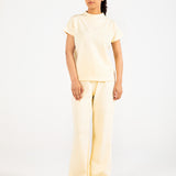 TEE WITH NECK DETAIL