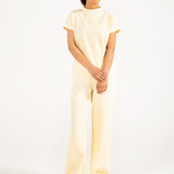 TEE WITH NECK DETAIL