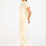 TEE WITH NECK DETAIL