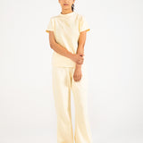 TEE WITH NECK DETAIL