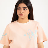 TEXTURED GRAPHIC TEE