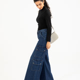 RIBBED HIGHNECK TOP