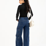 RIBBED HIGHNECK TOP