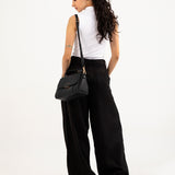 RIBBED HIGHNECK TANK TOP