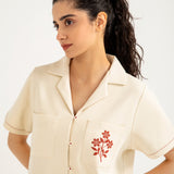 BUTTONDOWN TOP WITH POCKET DETAIL