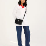 OVERSIZED GRAPHIC POLO