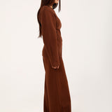 KNIT TOP WITH DART DETAIL