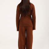 KNIT TOP WITH DART DETAIL