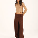 HOODIE WITH HEM DETAIL