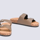 CORK SOLE SLIDES